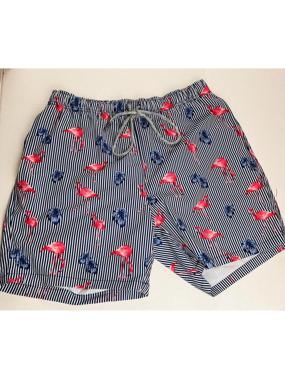 Preppy, Coastal Rainforest Mens Swim Trunks Sz Small, Cabana Life, Resort Wear